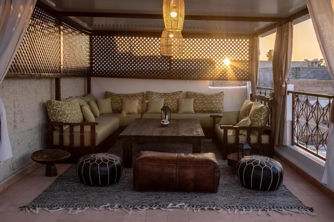 Riad Villa Berna Under Swiss Management Marrakesh Esterno foto
