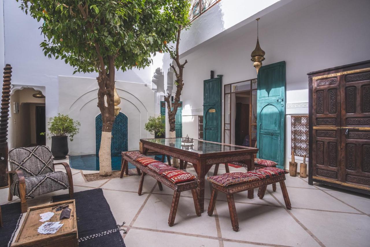 Riad Villa Berna Under Swiss Management Marrakesh Esterno foto