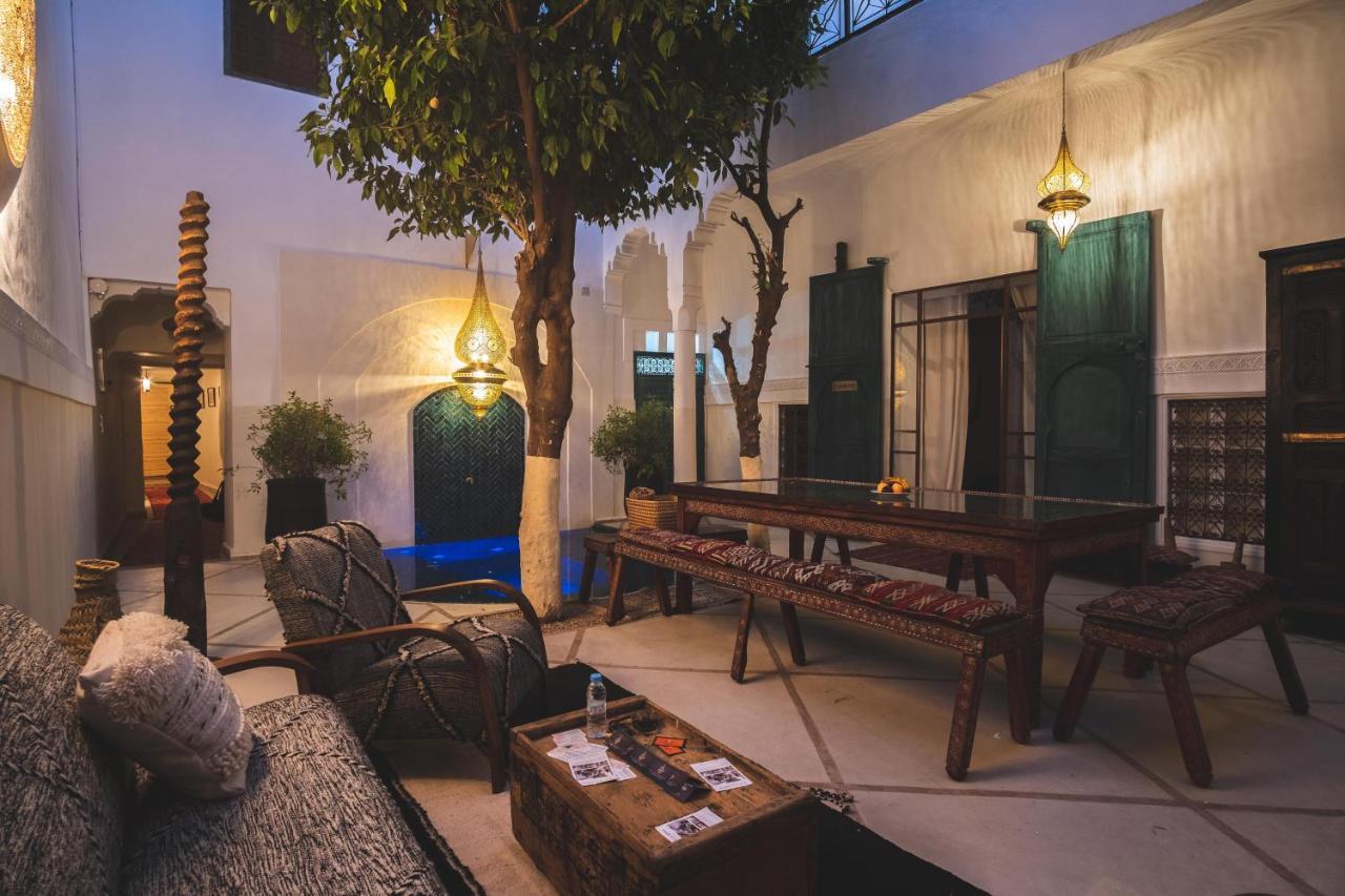 Riad Villa Berna Under Swiss Management Marrakesh Esterno foto