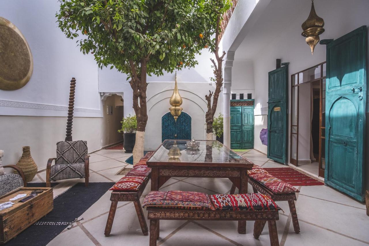 Riad Villa Berna Under Swiss Management Marrakesh Esterno foto