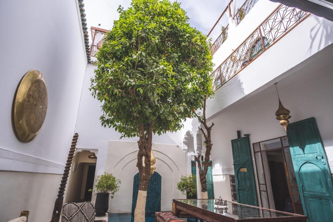 Riad Villa Berna Under Swiss Management Marrakesh Esterno foto