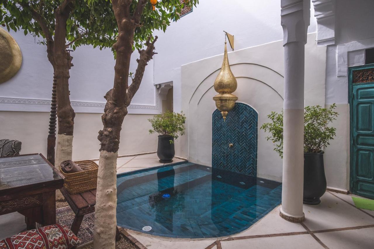 Riad Villa Berna Under Swiss Management Marrakesh Esterno foto