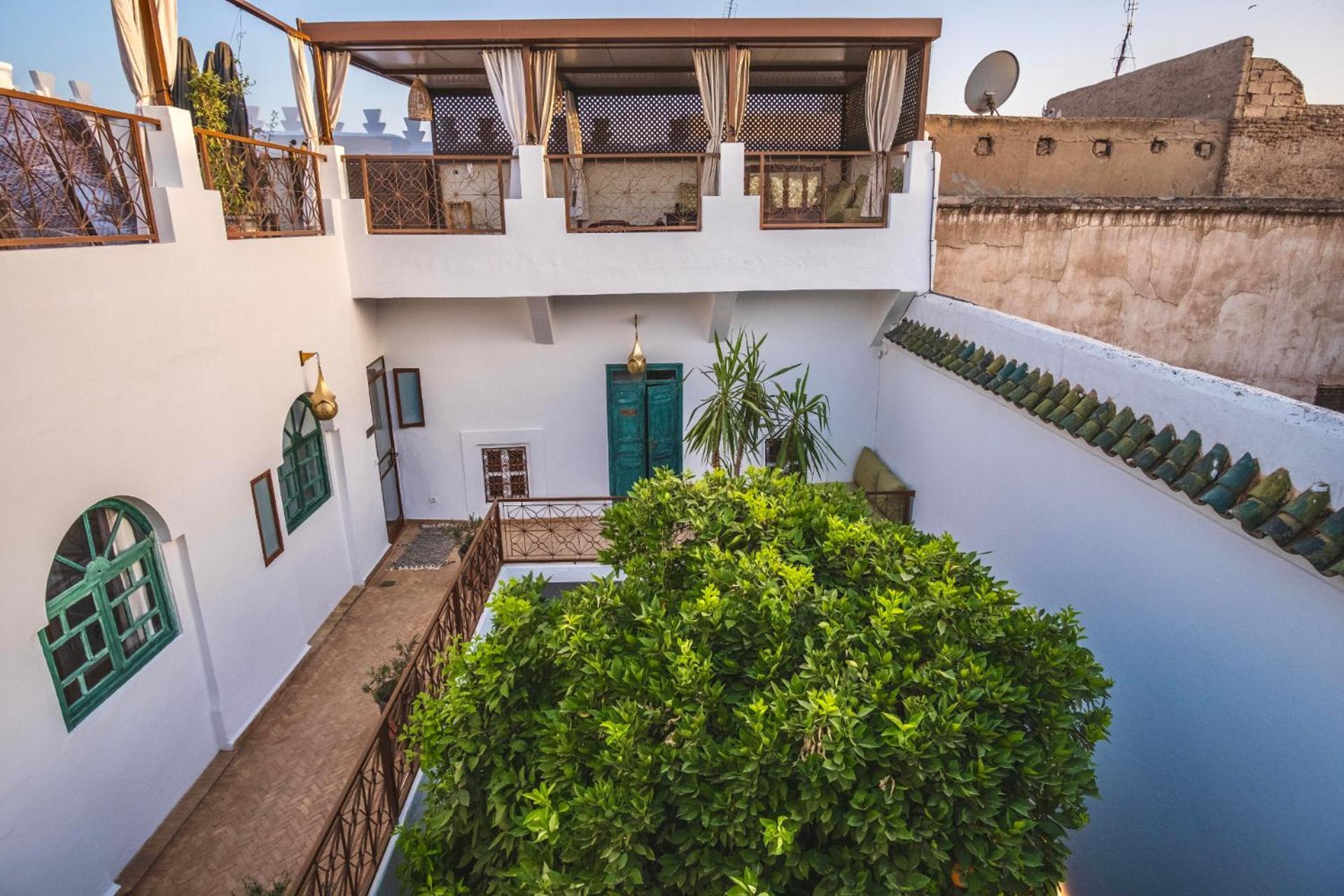 Riad Villa Berna Under Swiss Management Marrakesh Esterno foto